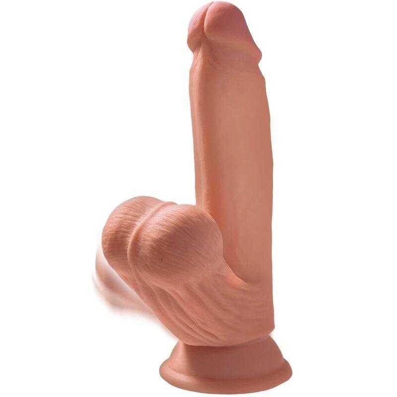 King cock plus 3d cock swinging balls 15.2 cm