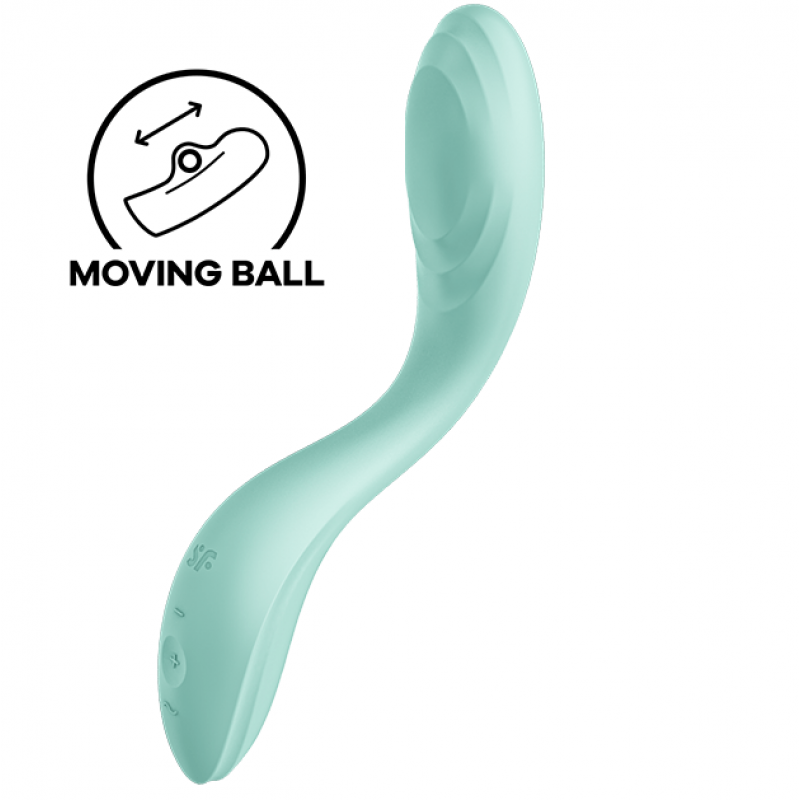 Satisfyer rrrolling pleasure vibrador punto g - verde