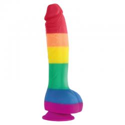 Pride - dildo bandera lgbt 19 cm