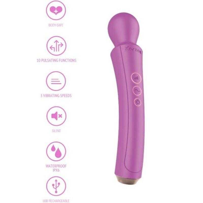 Xocoon - the curved wand fucsia