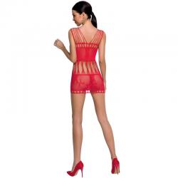 Passion woman bs090 bodystocking rojo talla unica