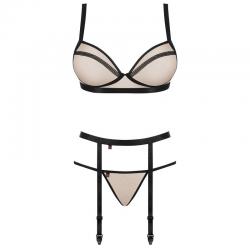 Obsessive - nudelia set tres piezas s/m