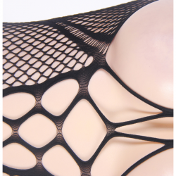 Queen lingering bodystocking cuello halter y espalda abierta s-l