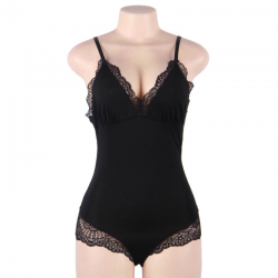 Queen lingerie teddy de encajes s/m