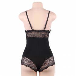 Queen lingerie teddy de encajes s/m