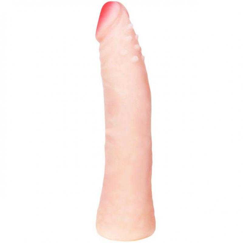 Dildo silicona tacto piel realistico 19cm