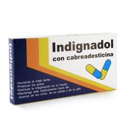 Indignadol caja de caramelos.