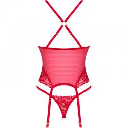 Obsessive - lacelove corset rojo xs/s