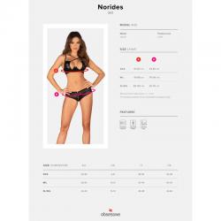 Obsessive - norides set dos piezas xs/s