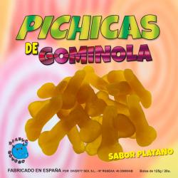 Diablo picante - pichitas de gominola platano