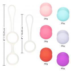 Calex she-ology set bolas kegel intercambiables