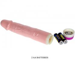 Vibrador realístico para principiantes 21.5 cm