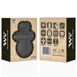 Womanvibe zeus anillo vibrador silicona