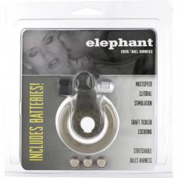 Sevencreations anillo vibrador con elefante estimulador