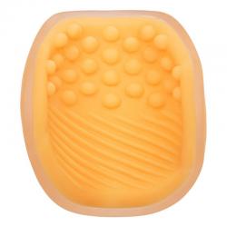 Calex beaded grip masturbador texturado naranja