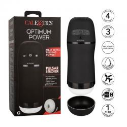 Calex optimum power masturbador con vibracion y succion