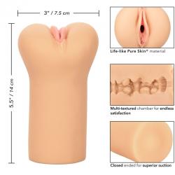 Calex boundless vulva masturbador - tono light