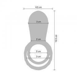 Xocoon - anillo vibrador para parejas verde