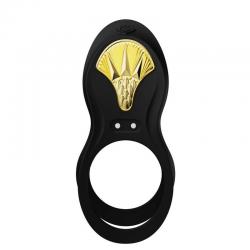 Zalo - bayek anillo vibrador control remoto parejas negro