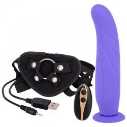 Sevencreations arnes strap on con dildo 24 cm