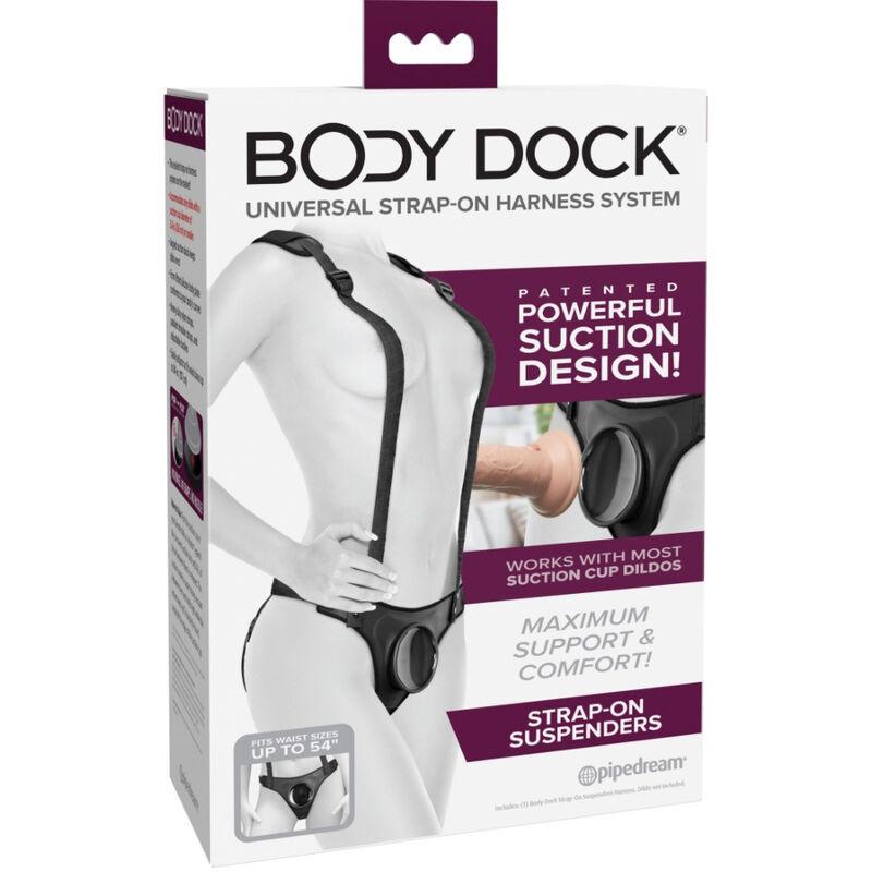 Pipedream - body dock strap-on suspenders