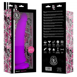 Delta club toys dildo lila silicona medica 23 x 4.5 cm