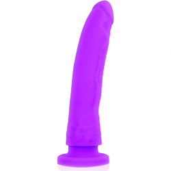 Delta club toys dildo lila silicona medica 23 x 4.5 cm