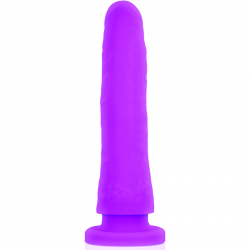 Delta club toys dildo lila silicona medica 23 x 4.5 cm