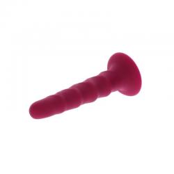 Get real - ribbed dong 12 cm rojo