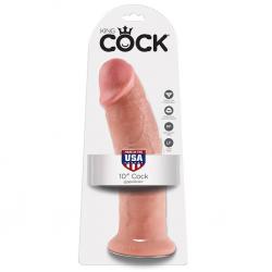 King cock 10" pene natural 25.4 cm