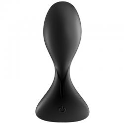 Satisfyer trendsetter plug vibrador app - negro