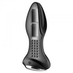 Satisfyer rotator plug 2+ plug vibrador app - negro