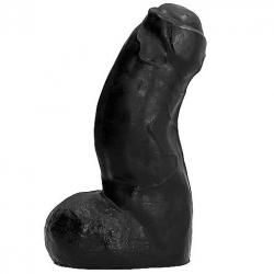 All black realistic dong negro 17cm