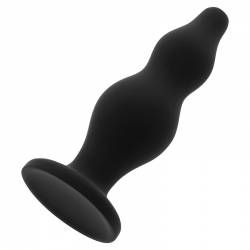 Ohmama plug anal de silicona nivelado 12 cm