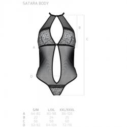 Passion - satara body erotic line negro s/m