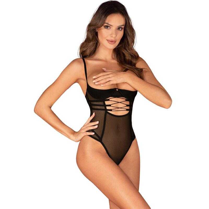 Obsessive - roxelia crotchless teddy xs/s