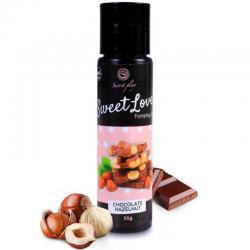 Secretplay gel sweet love chocolate con avellanas 60 ml