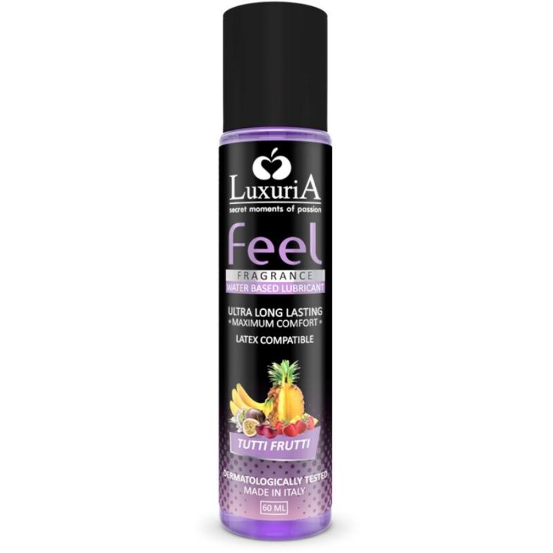 Luxuria feel lubricante base tutti fruti 60 ml