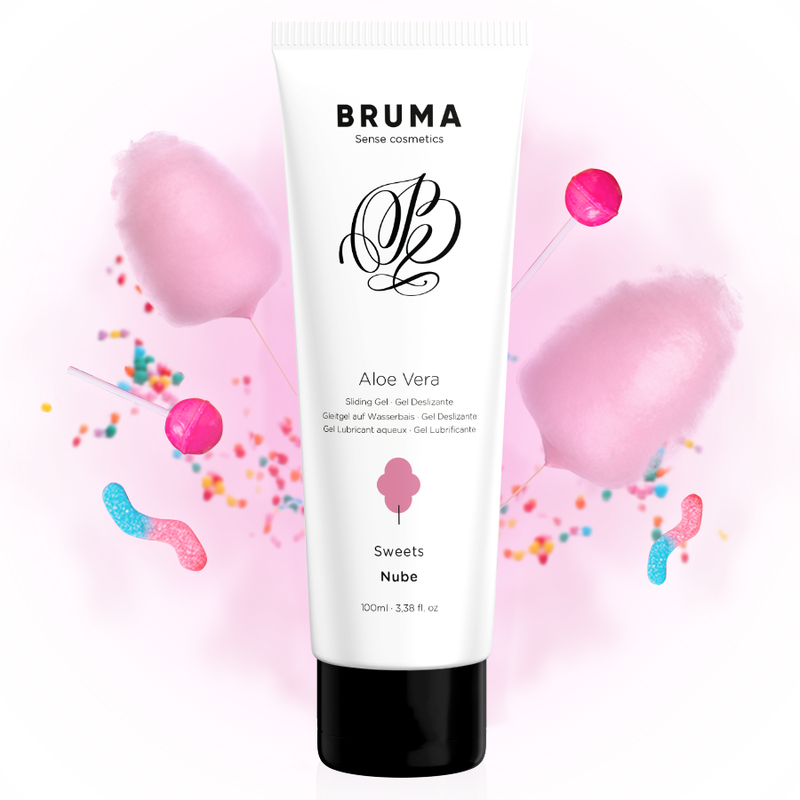 Bruma - gel deslizante con aloe vera sabor a nube 100 ml