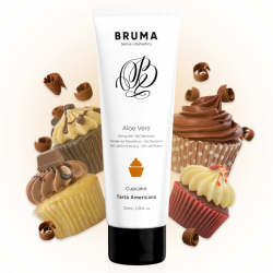 Bruma - gel deslizante con aloe vera sabor a tarta americana 100 ml