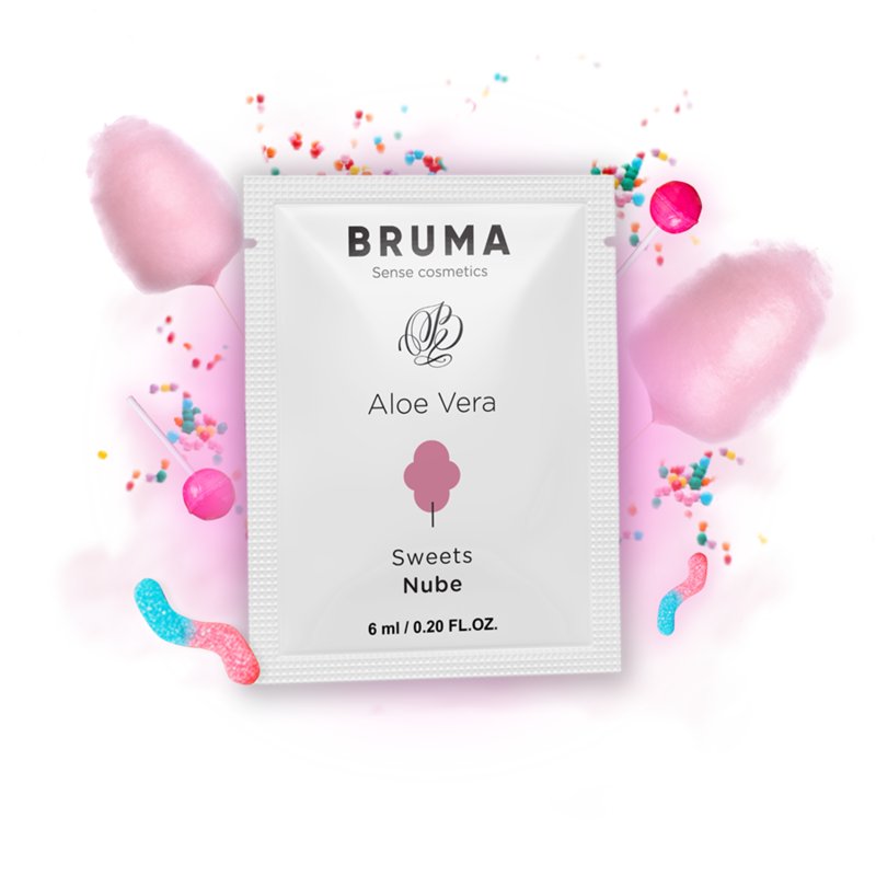 Bruma - gel deslizante con aloe vera sabor a nube 6 ml