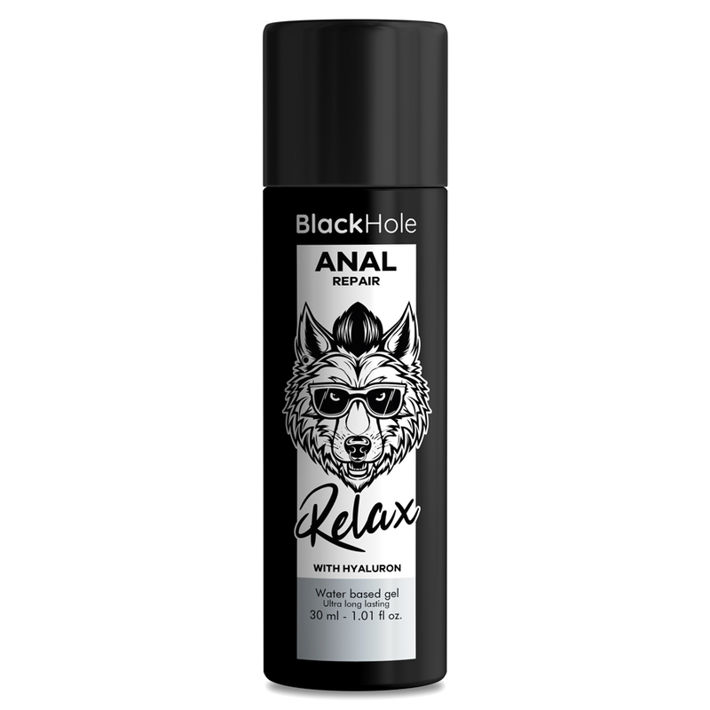 Black hole - anal repair base agua relax con hyaluron 30 ml