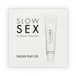 Bijoux slow sex gel de masaje con dedos finger play monodosis