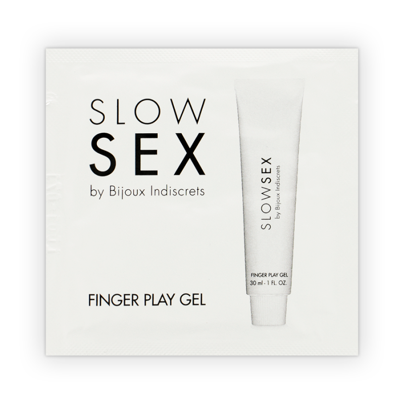 Bijoux slow sex gel de masaje con dedos finger play monodosis