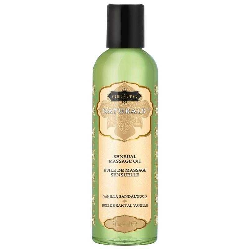 Kamasutra aceite de masaje natural vanilla sandalwood 59 ml