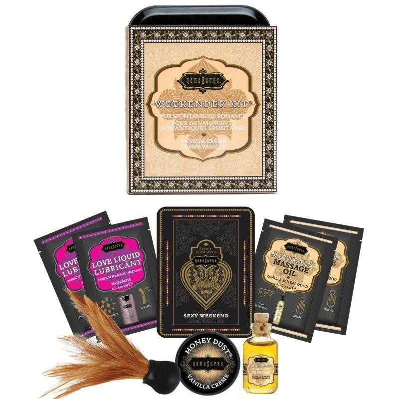 Kamasutra weekender tin kit vanilla cream vainilla