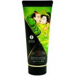 Shunga crema masaje pera & té verde 200ml