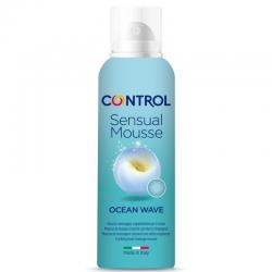 Control crema masaje mousse sensual wave 125 ml