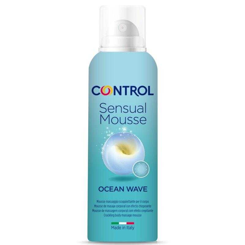 Control crema masaje mousse sensual wave 125 ml