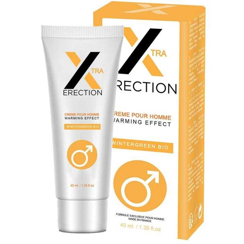 Ruf x erection crema ereccion efecto calor 40 ml